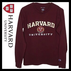 Harvard University Premium Cotton Embroidered Long Sleeve Champion Size (Small)